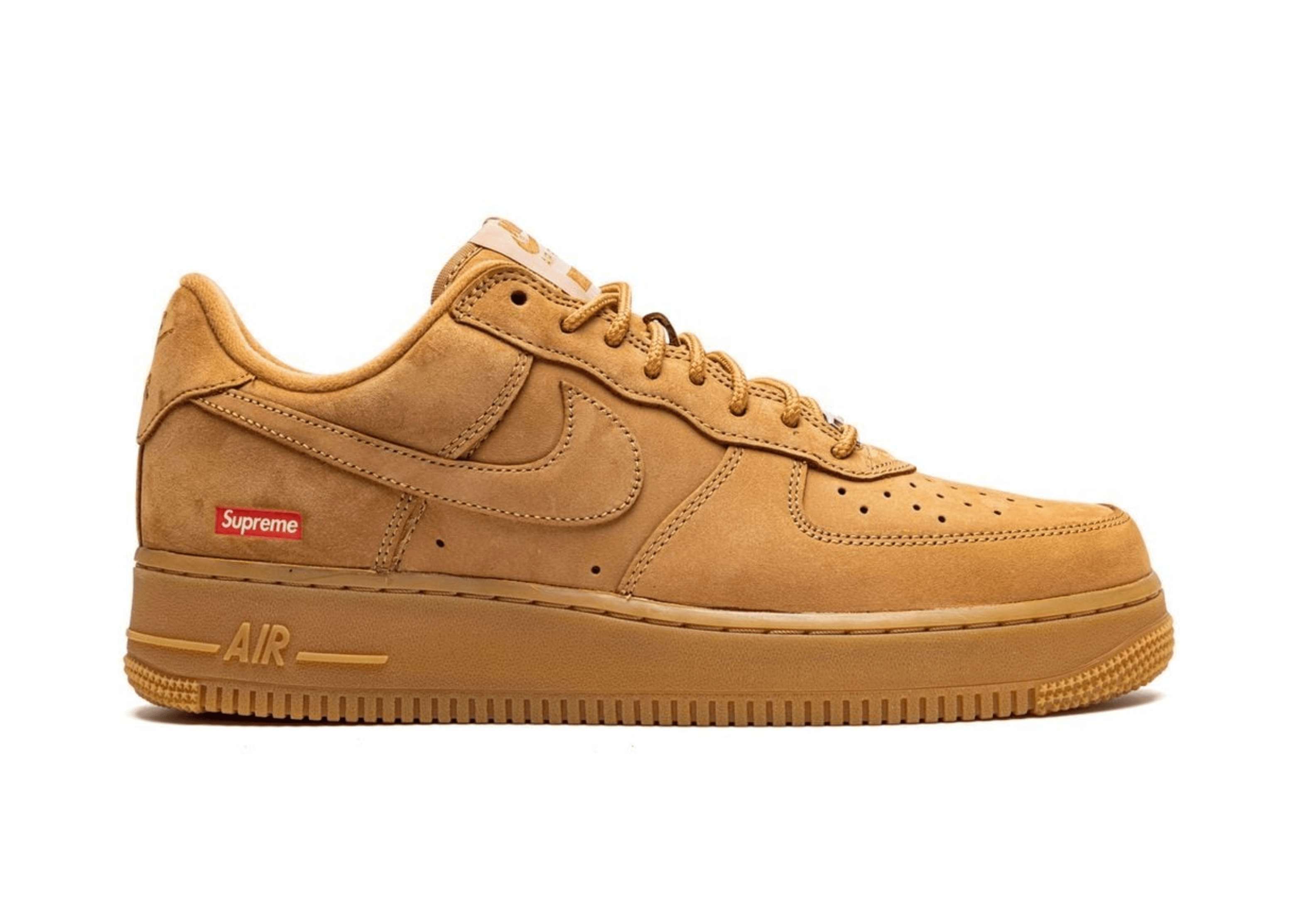Up to 90 off - Nike Sneakers Nike Air Force 1 Low Supreme Wheat