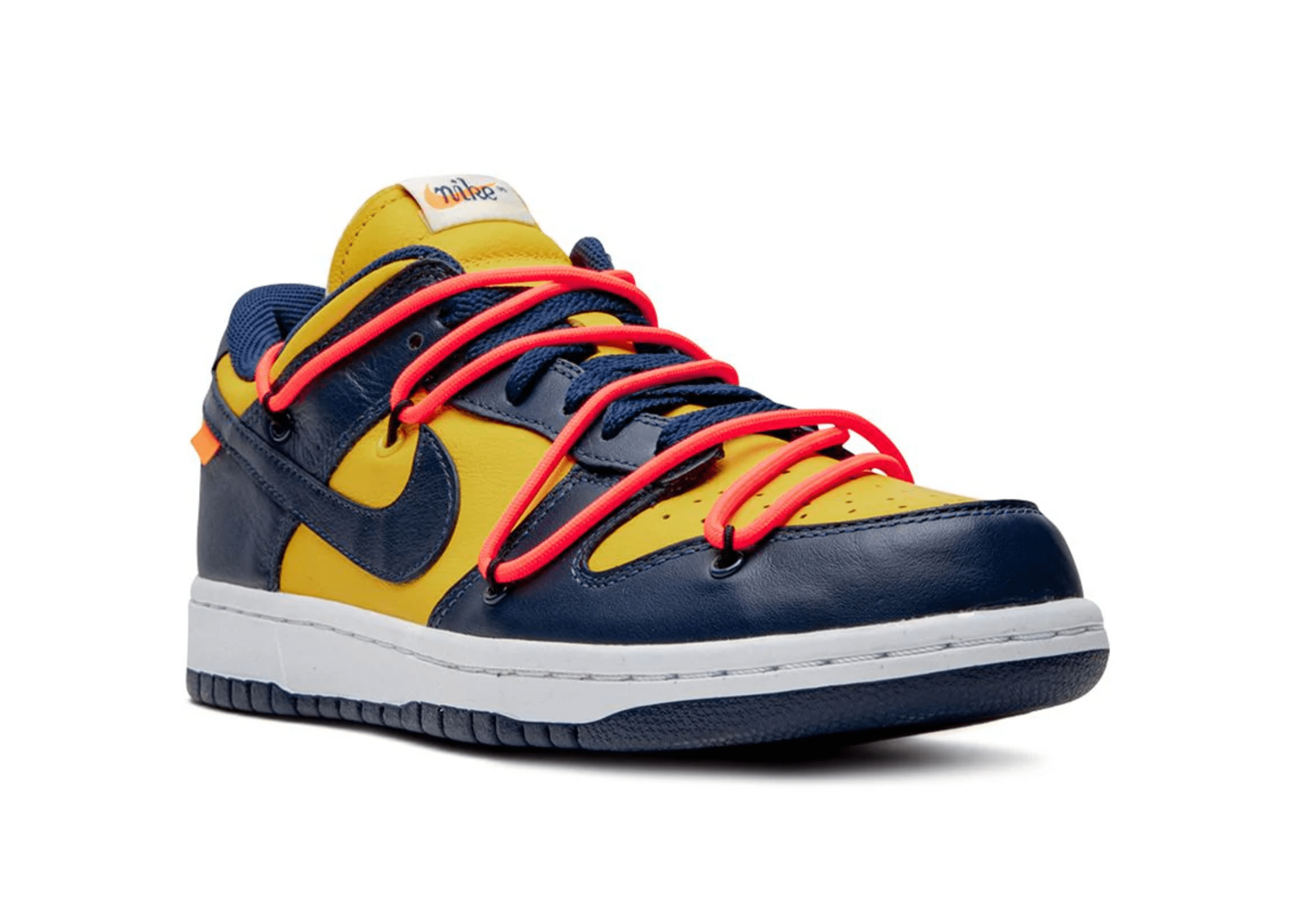 Up to 90 off - Off-White Sneakers Nike Dunk Low X Off-White University Gold