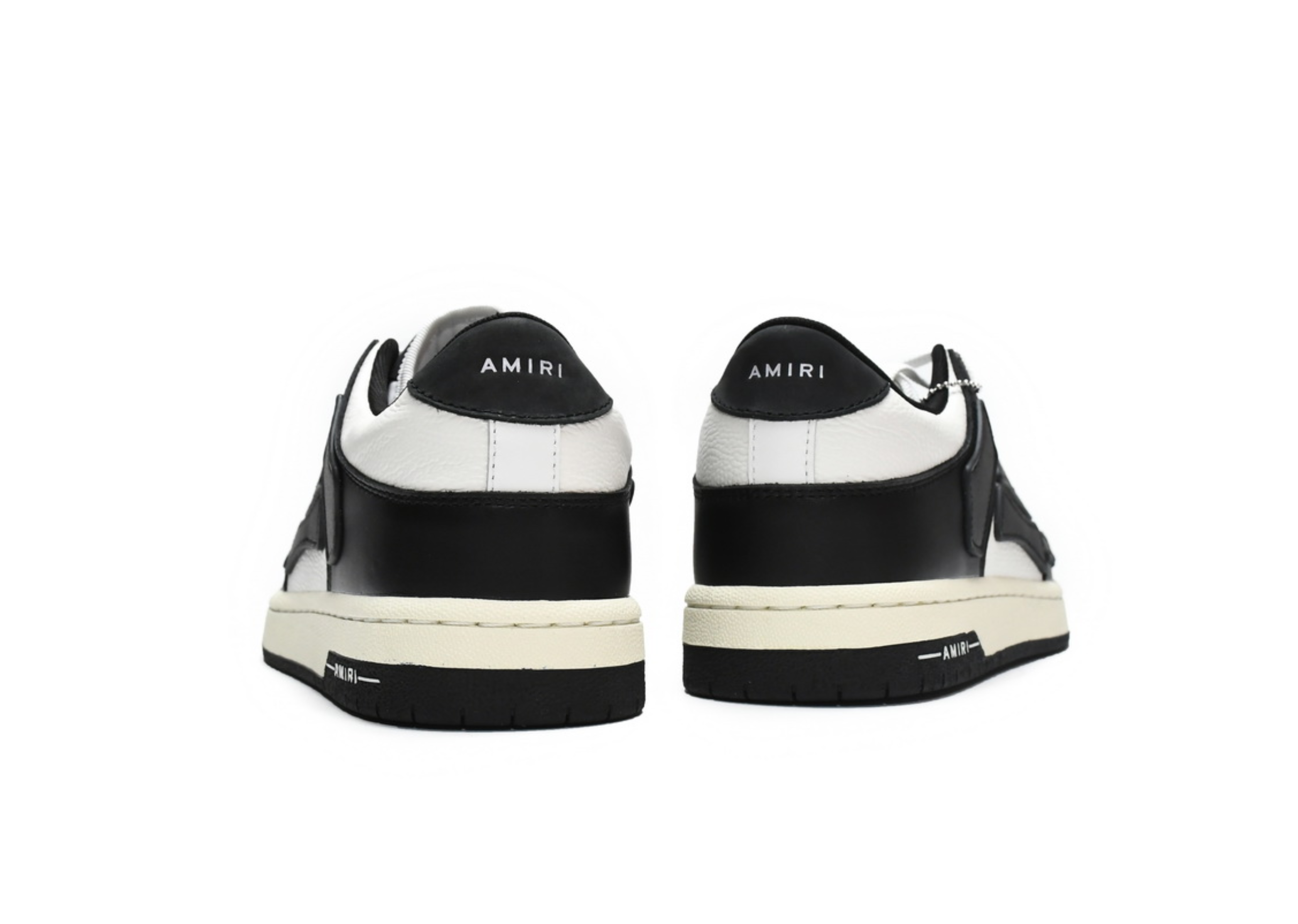 Amiri Skel Top Low Black White