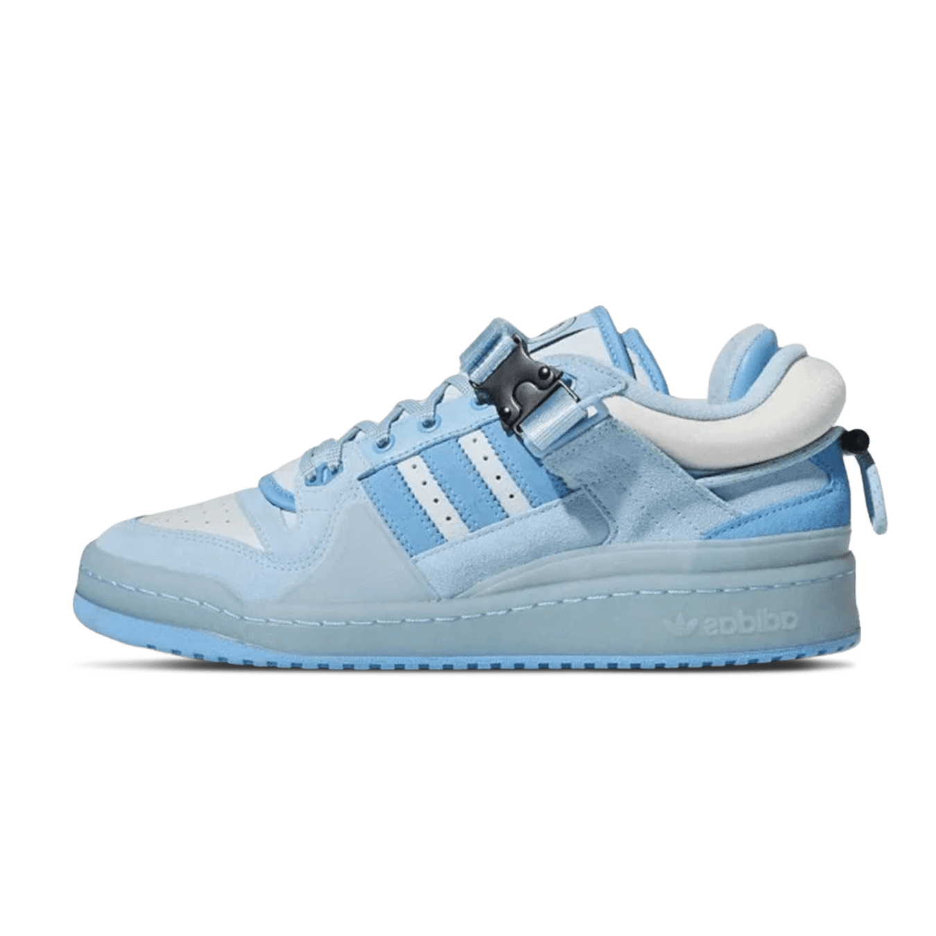 BAD BUNNY X ADIDAS FORUM BUCKLE LOW GS BLUE TINT