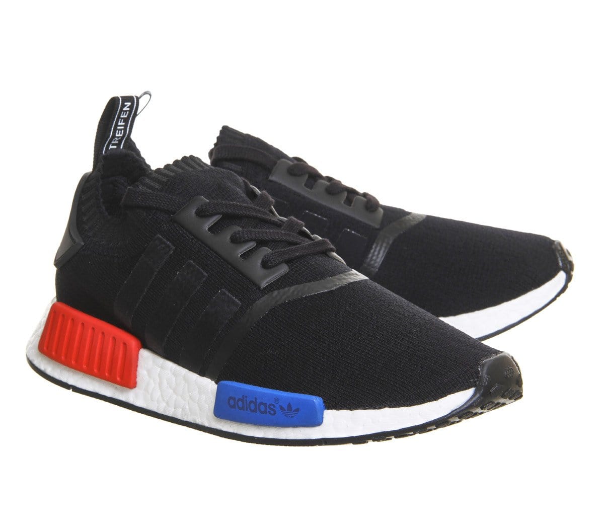 ADIDAS NMD RUNNER PRIMEKNIT NERO CORE - ROSSO LUSSUREGGIANTE