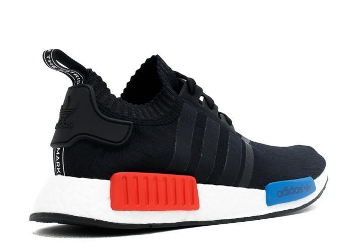 ADIDAS NMD RUNNER PRIMEKNIT NERO CORE - ROSSO LUSSUREGGIANTE